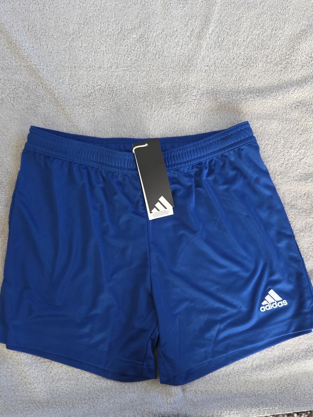 adidas Men’s Blue Training Shorts with Logo